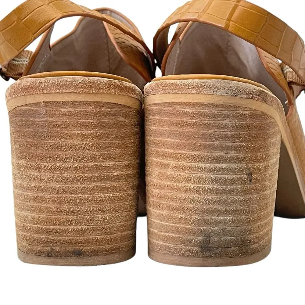 Intentionally Blank Honcho Mule Clogs Mustard Yellow, Size 11 - Picture 4 of 6